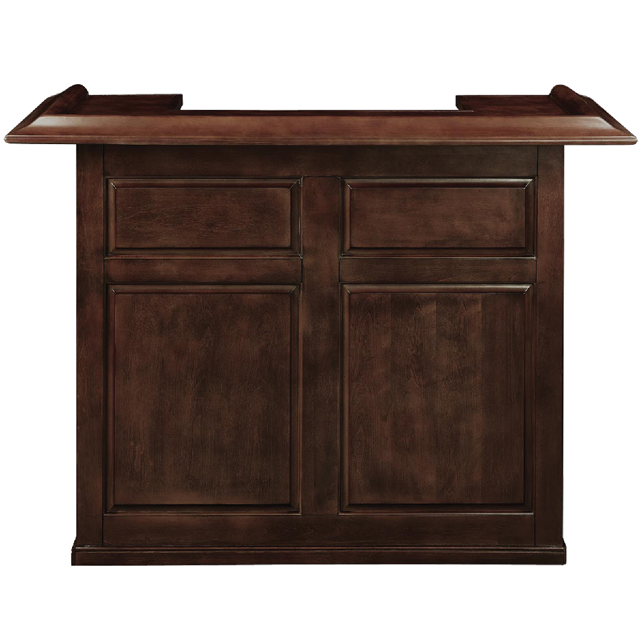 RAM Game Room 60" Home Bar in Cappuccino - Home Bars USA