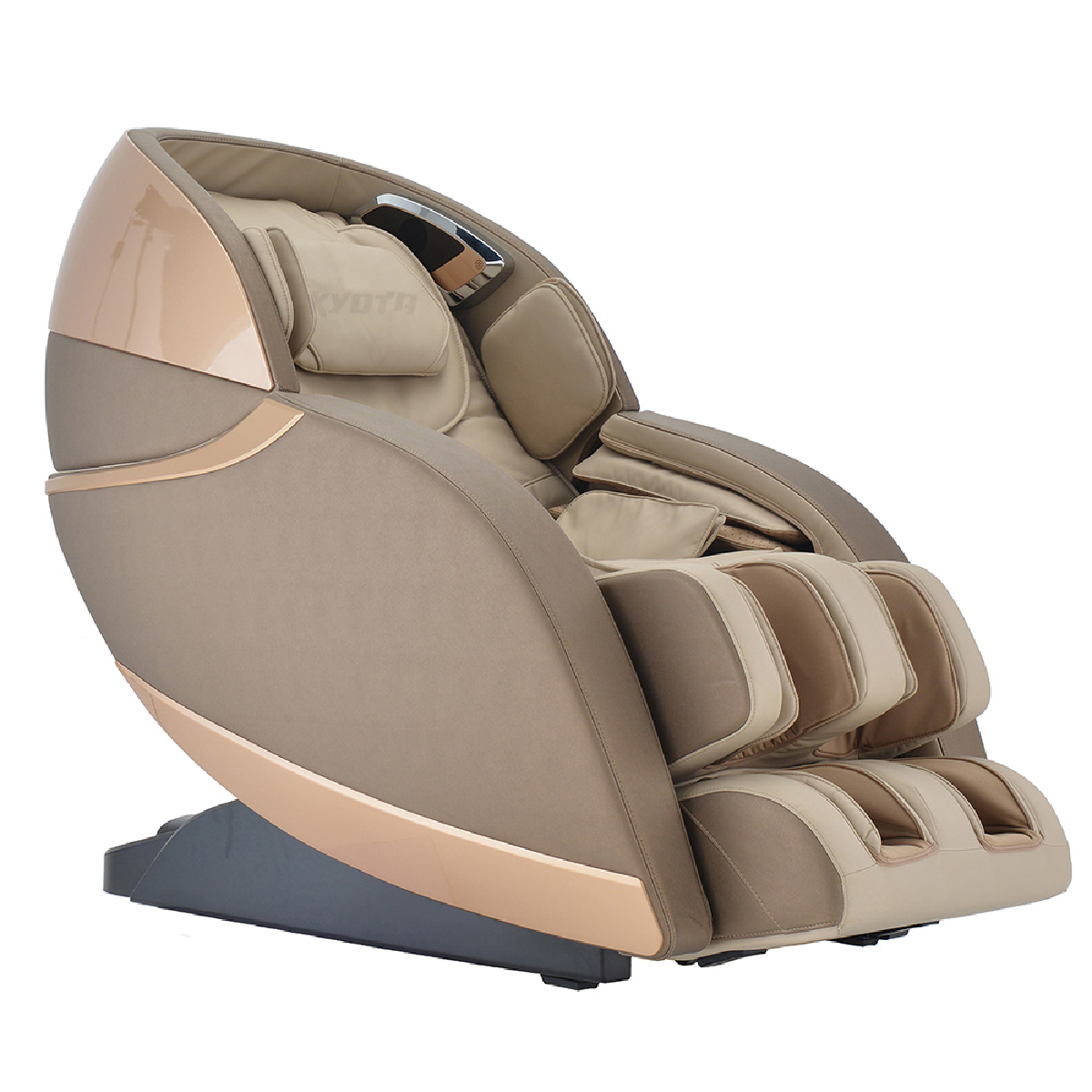 Kyota Kansha 4D Massage Chair M878 in Tan - Home Bars USA