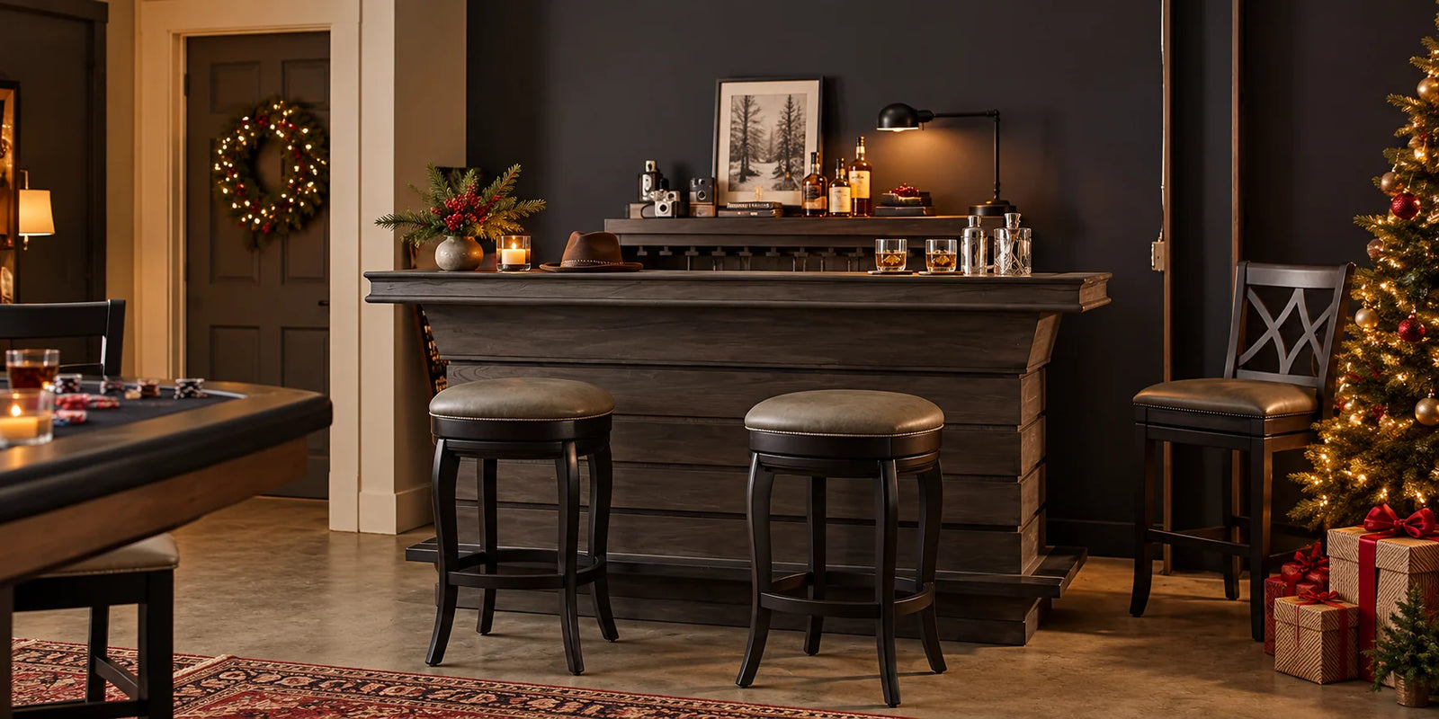 10 Home Bars to Make Your Holiday Season Extra Special