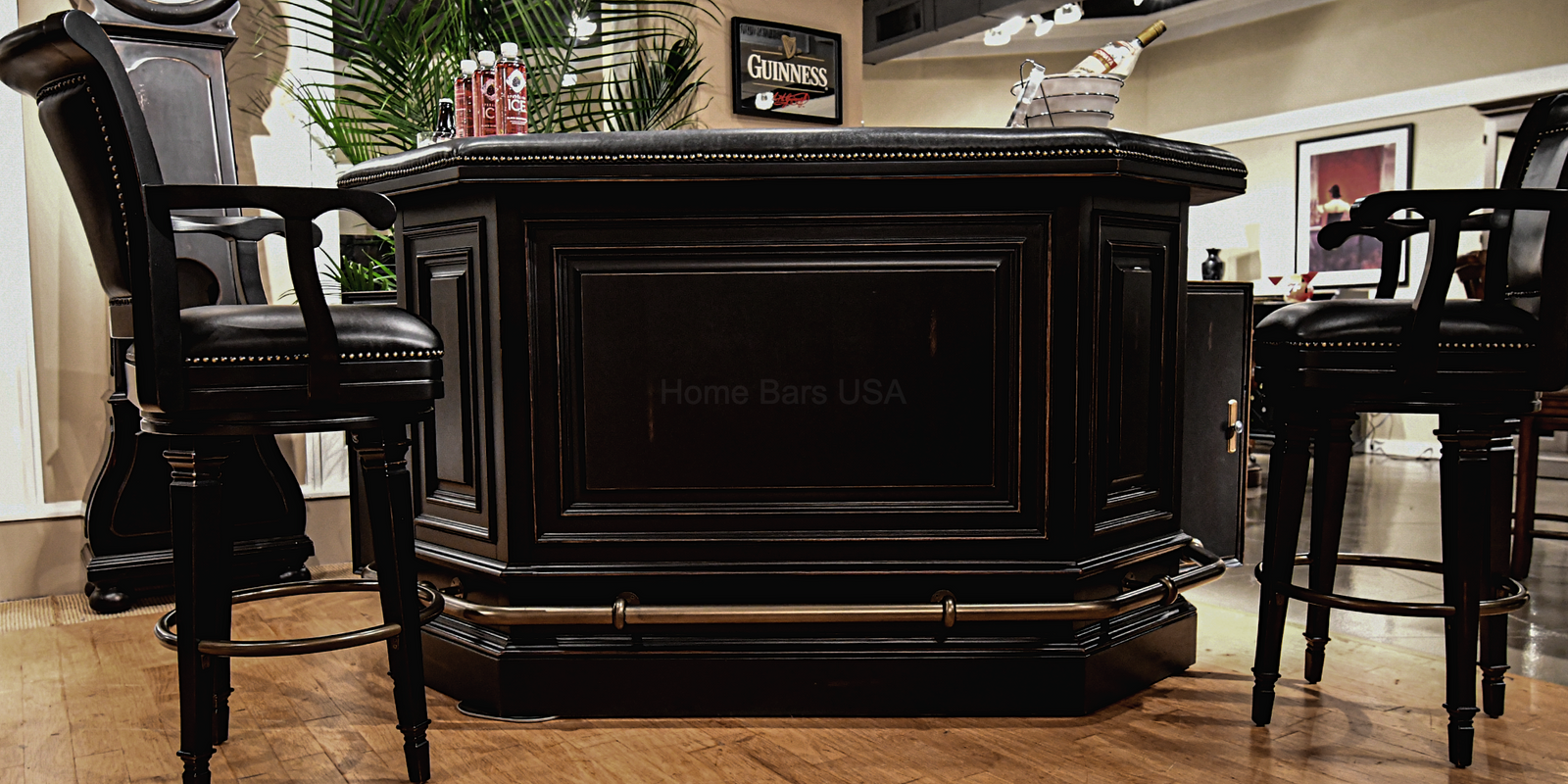 A Black Liquor Cabinet for Different Occasions - Home Bars USA