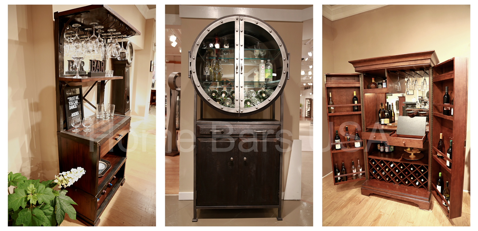 Portable wine bar furniture sale