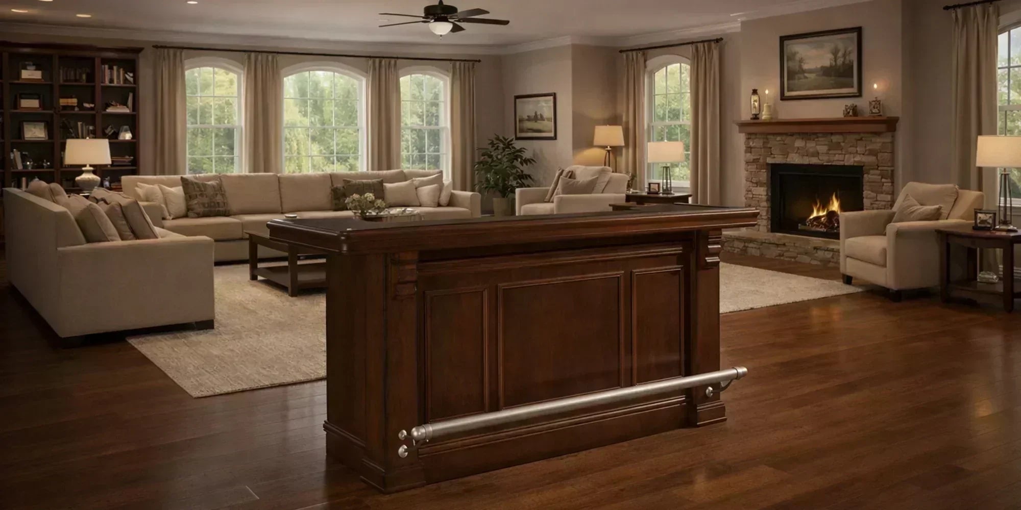 Luxury Home Bars by American Heritage | Home Bars USA