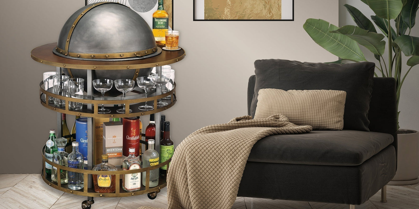 Space-Saving Bar Solutions: Why a Liquor Cart Works in Any Room