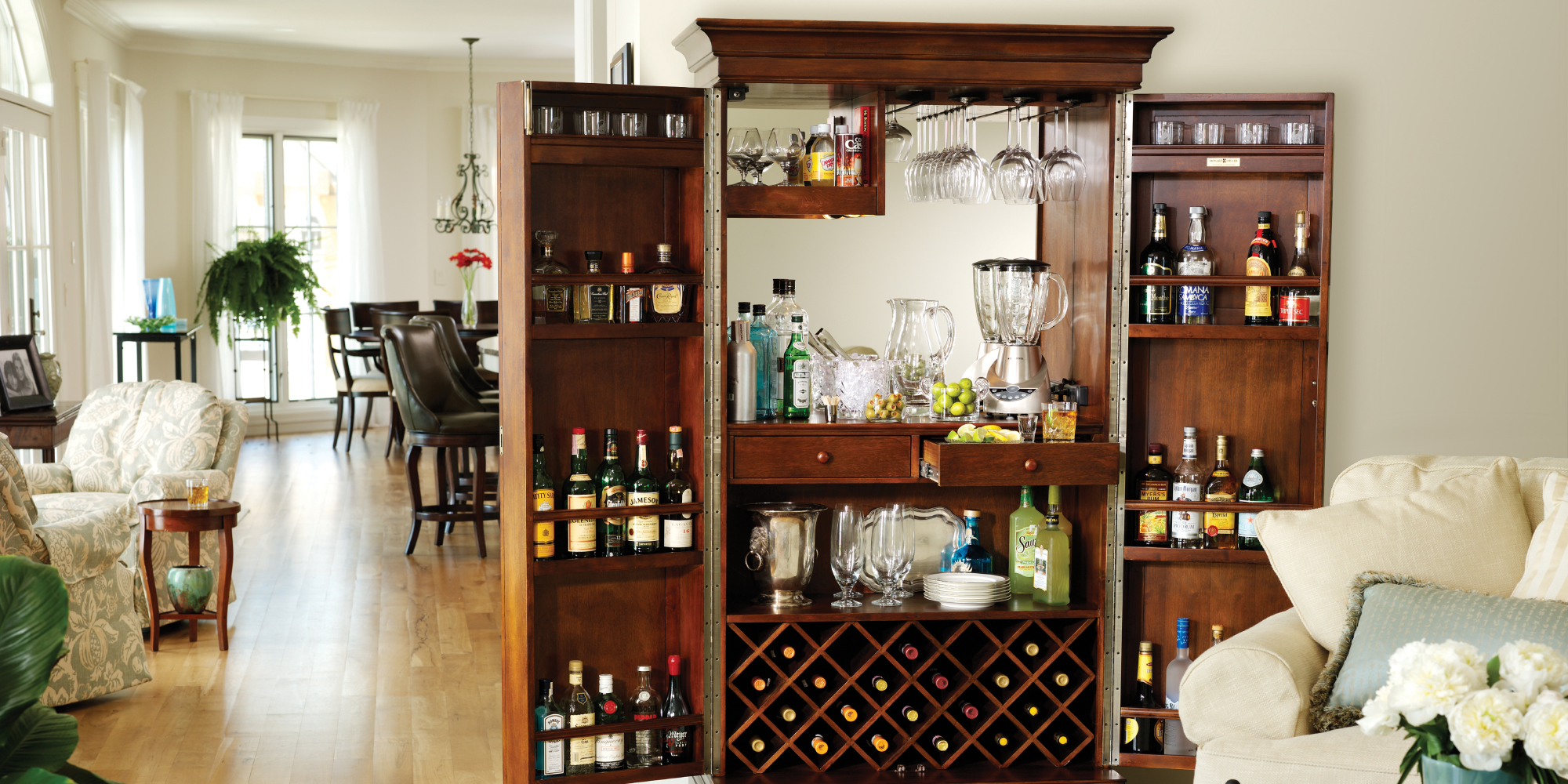 Tall Bar Cabinet Ideas for Home