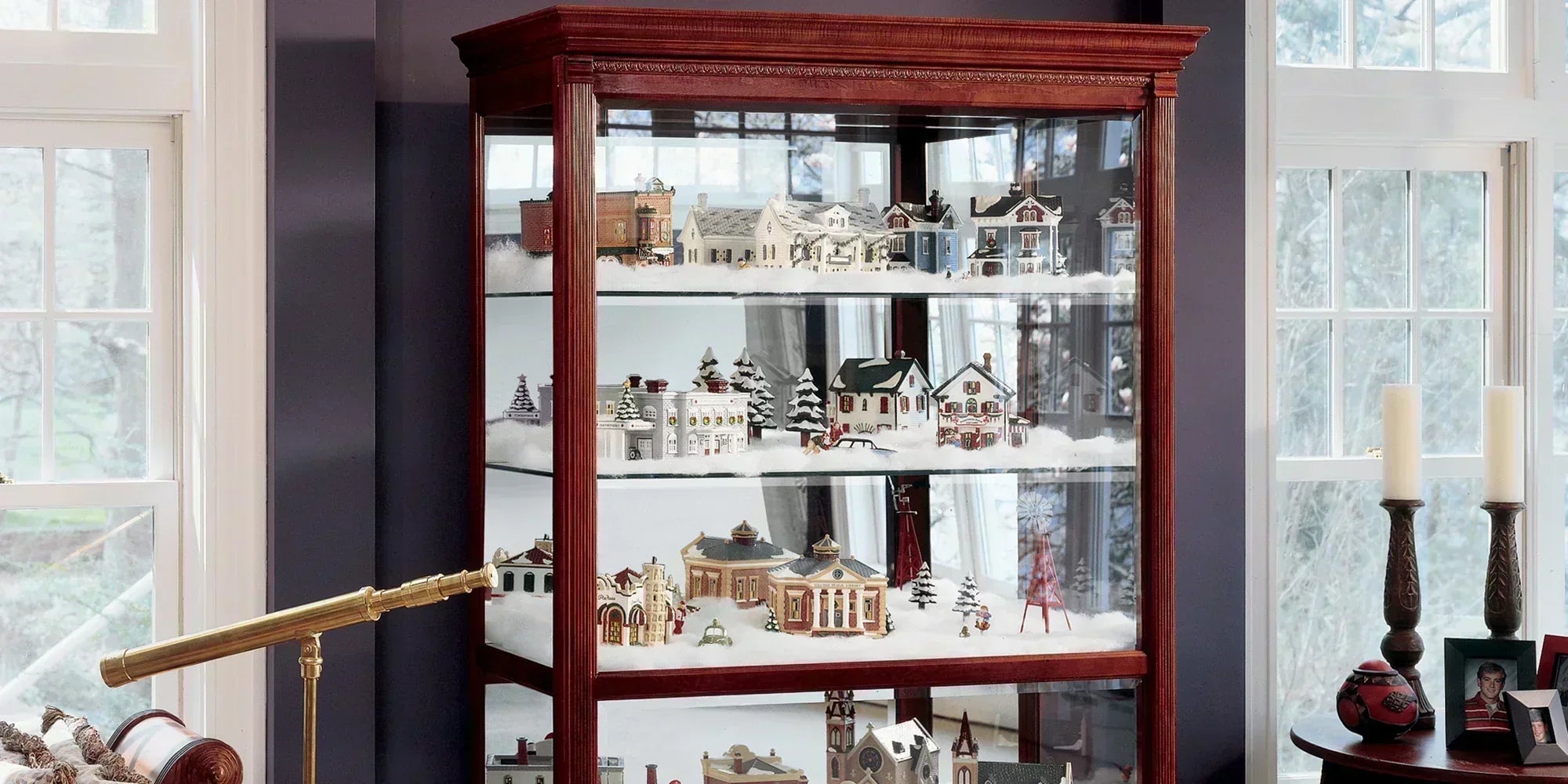 The Best Curio Cabinets for Holiday Decor Lovers