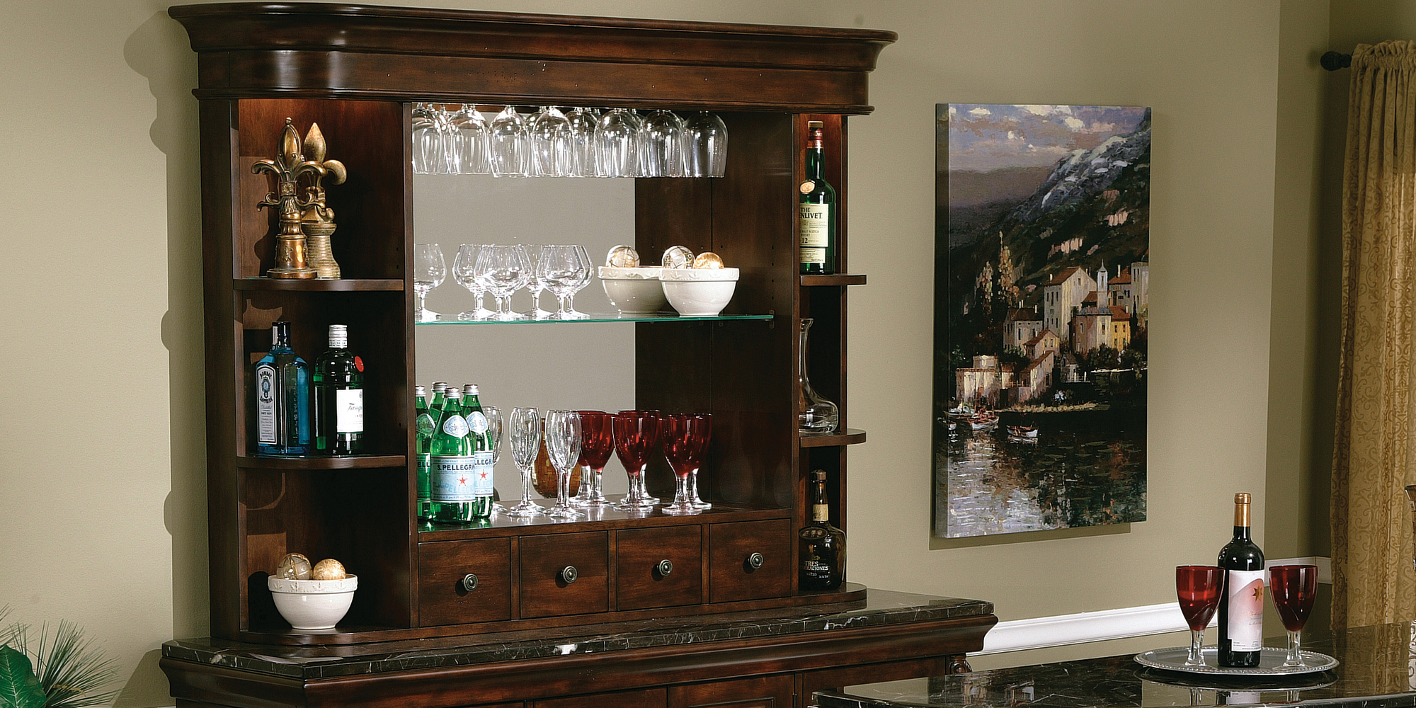 What is a Bar Hutch Cabinet?