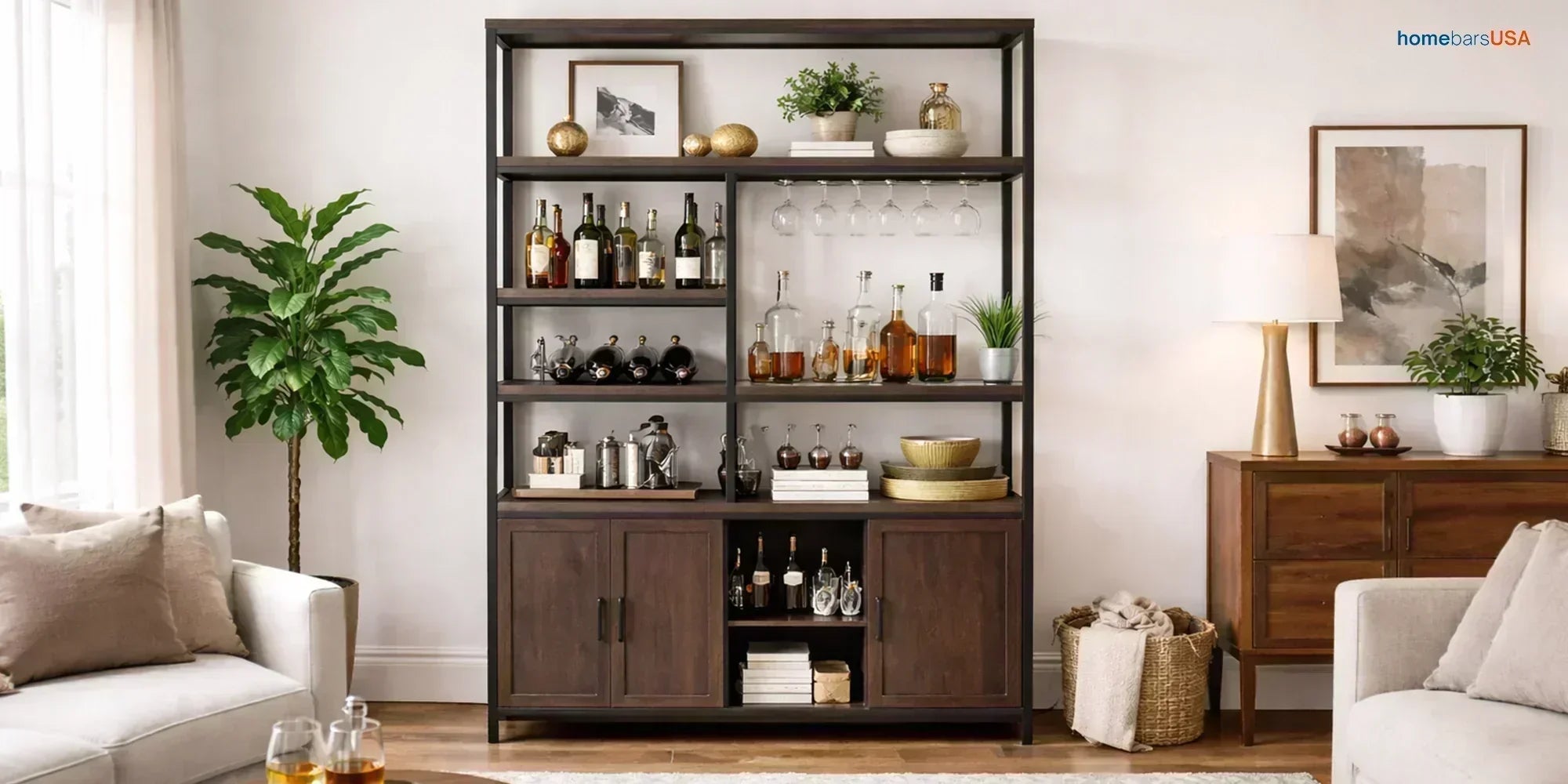 What Is a Bar Bookcase? | Home Bars USA