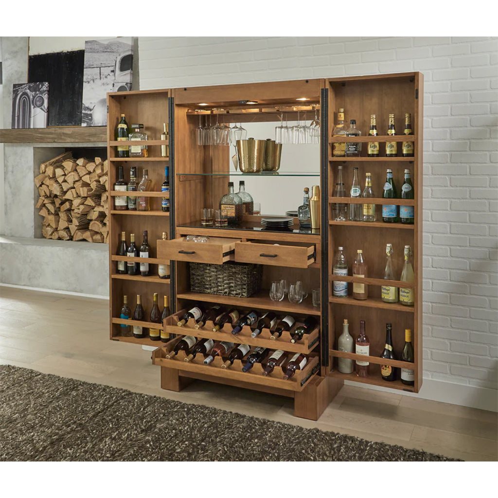 American Heritage Alta Wine & Liquor Cabinet - Home Bars USA