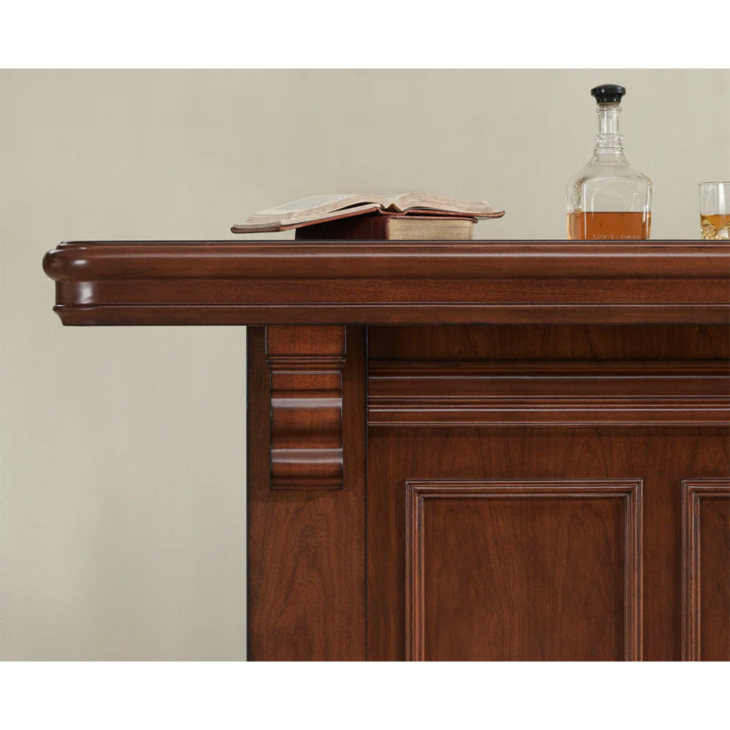 American Heritage Arabella Home Bar in Navajo details - Home Bars USA