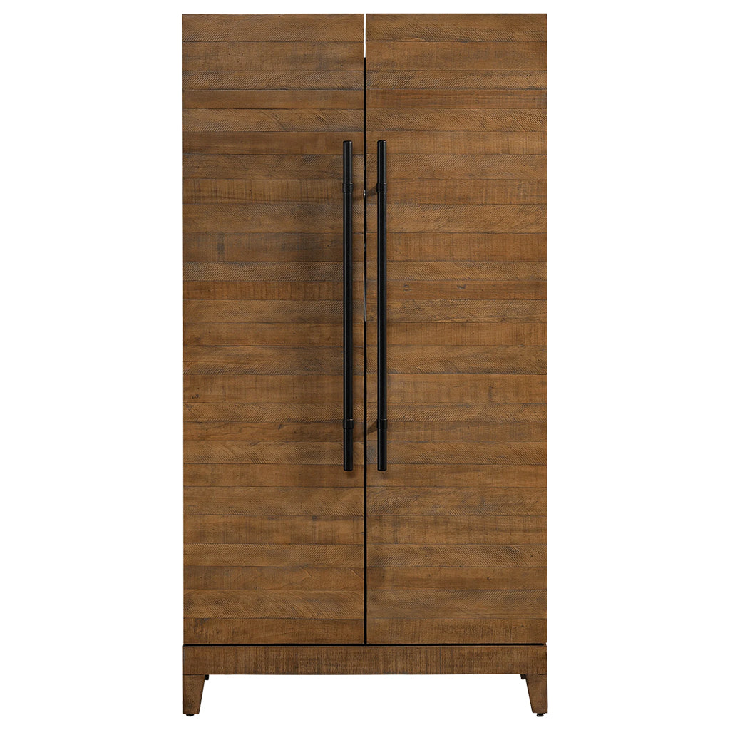 American Heritage Braxton Wine Cabinet front - Home Bars USA