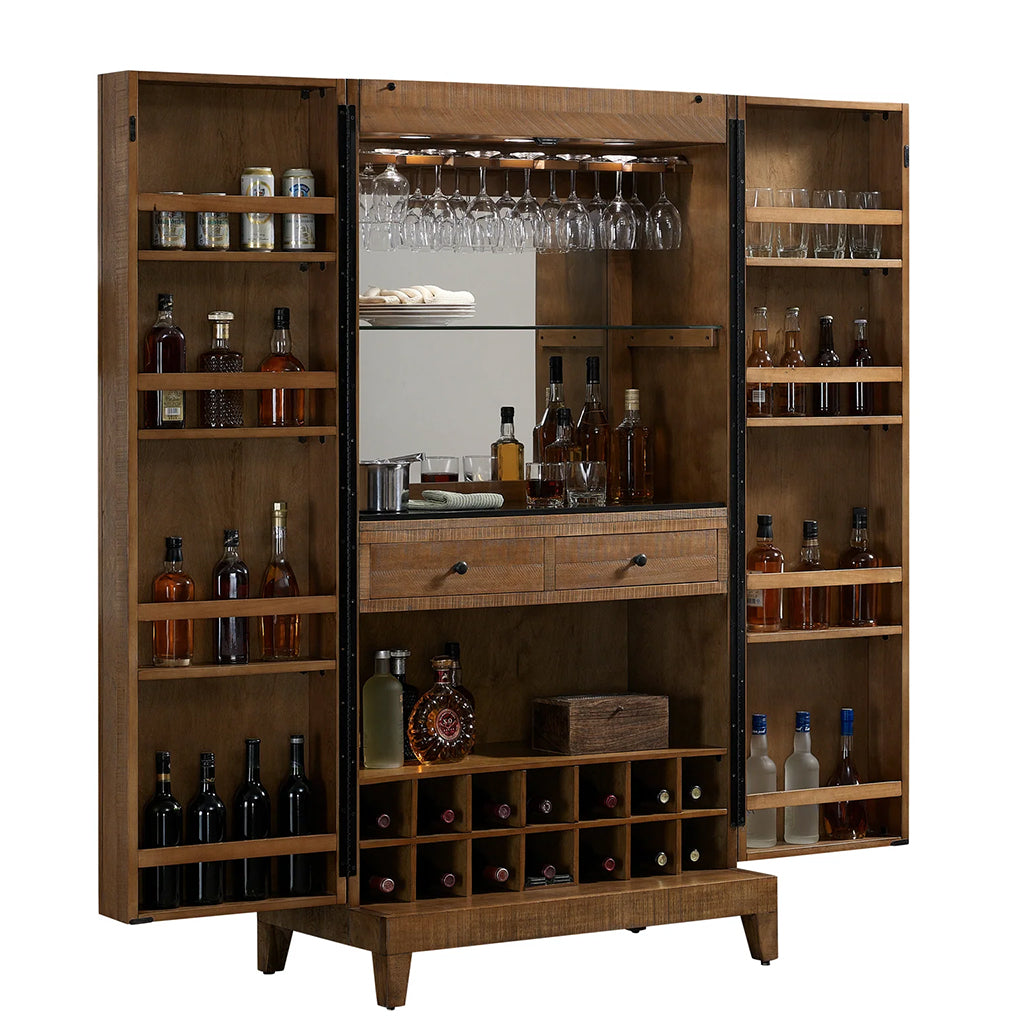 American Heritage Braxton Wine Cabinet - Home Bars USA