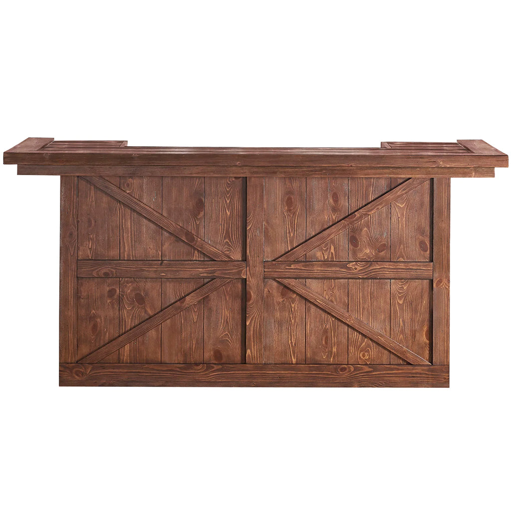 American Heritage Bristol Home Bar in Harvest - Home Bars USA front - Home Bars USA