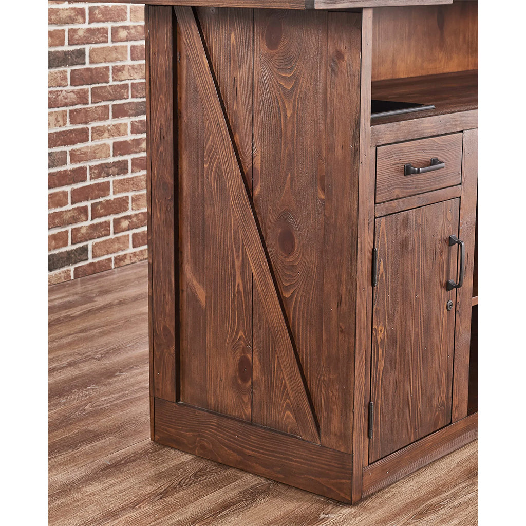 American Heritage Bristol Home Bar in Harvest side - Home Bars USA