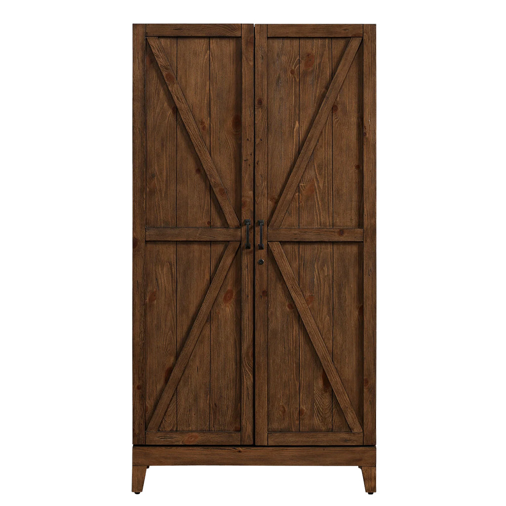 American Heritage Bristol Wine Cabinet front - Home Bars USA