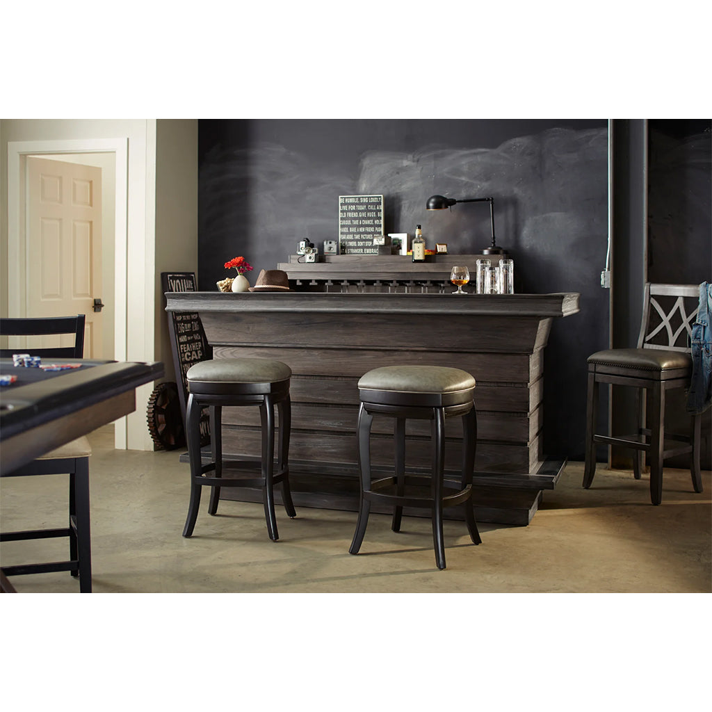 American Heritage Caliente Home Bar in Glacier in game room - Home Bars USA