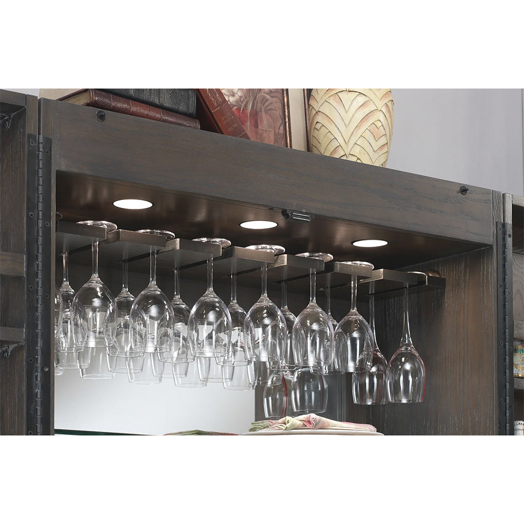 American Heritage Fairfield Wine Cabinet interior light - Home Bars USA
