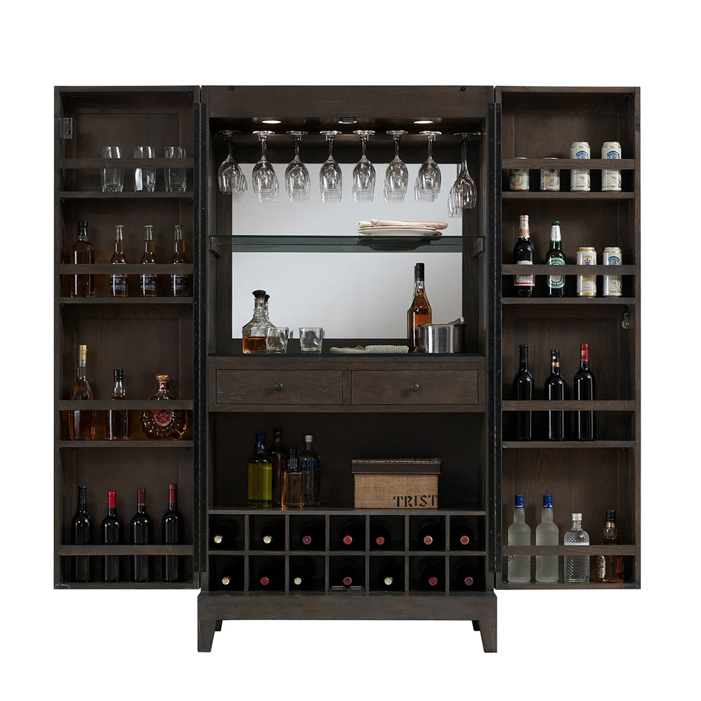 American Heritage Fairfield Wine Cabinet storage - Home Bars USA