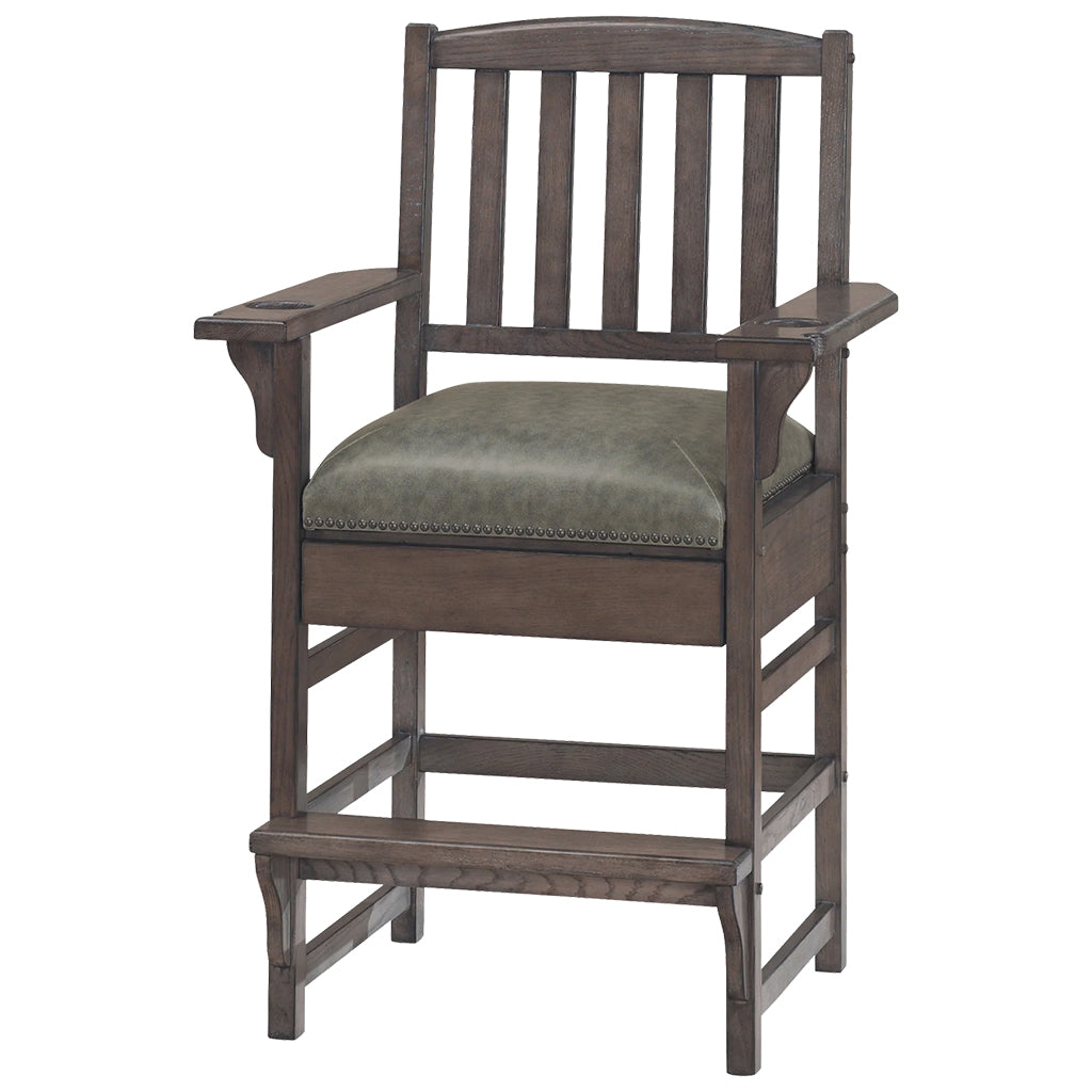 American Heritage King Player Chair in Glacier - Home Bars USA