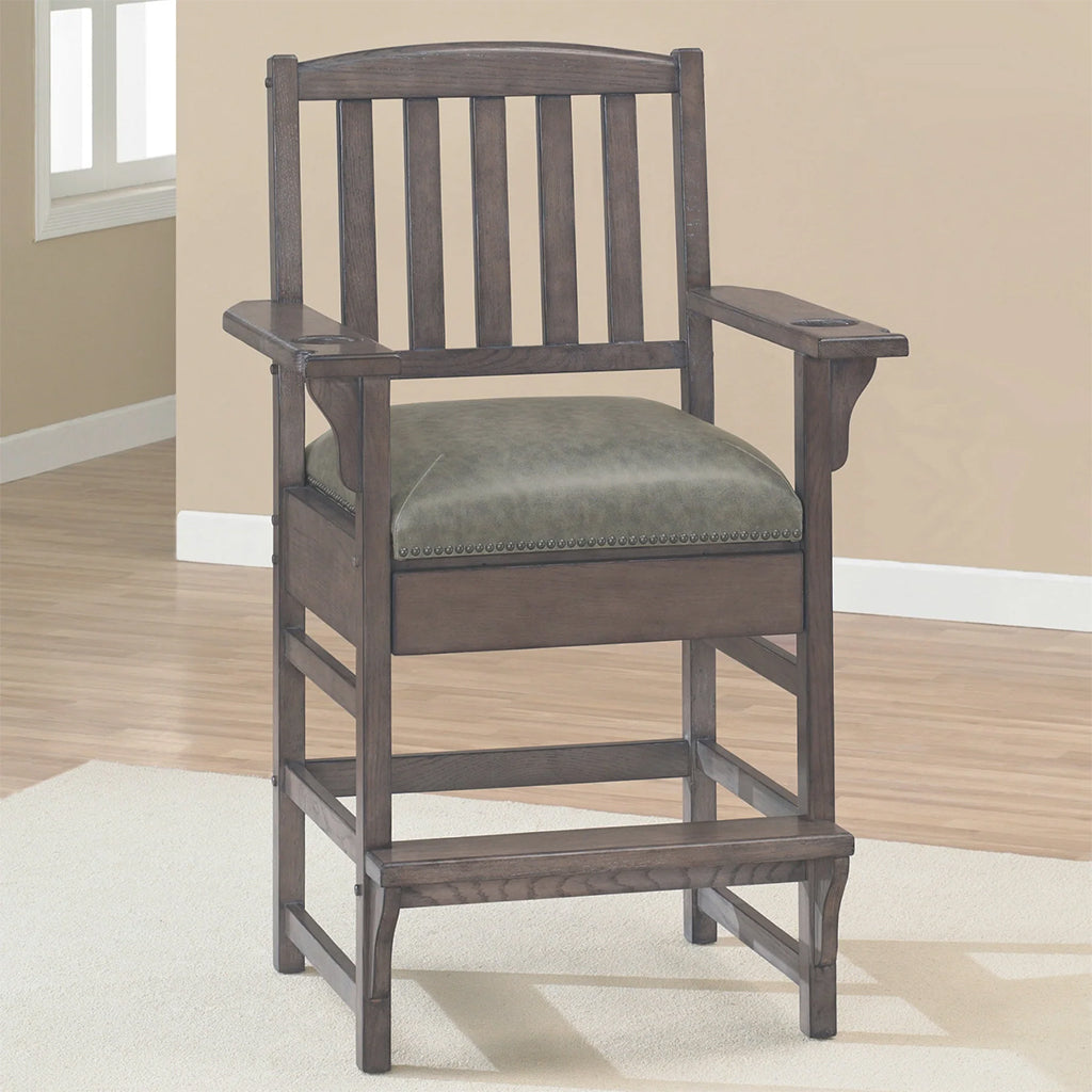 American Heritage King Player Chair in Glacier in interior design - Home Bars USA
