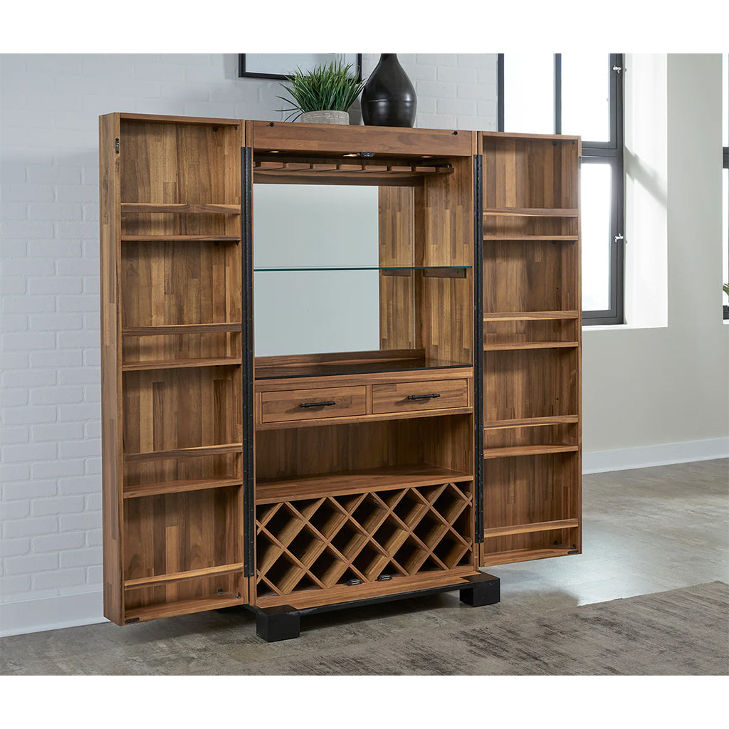 American Heritage Knoxville Wine & Liquor Cabinet - Home Bars USA