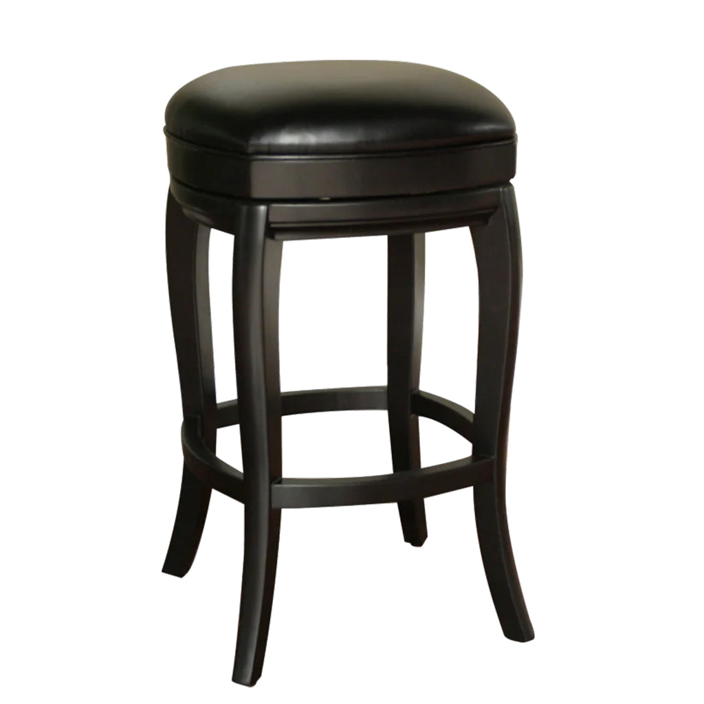 American Heritage Madrid Bar Stool in Black - Home Bars USA