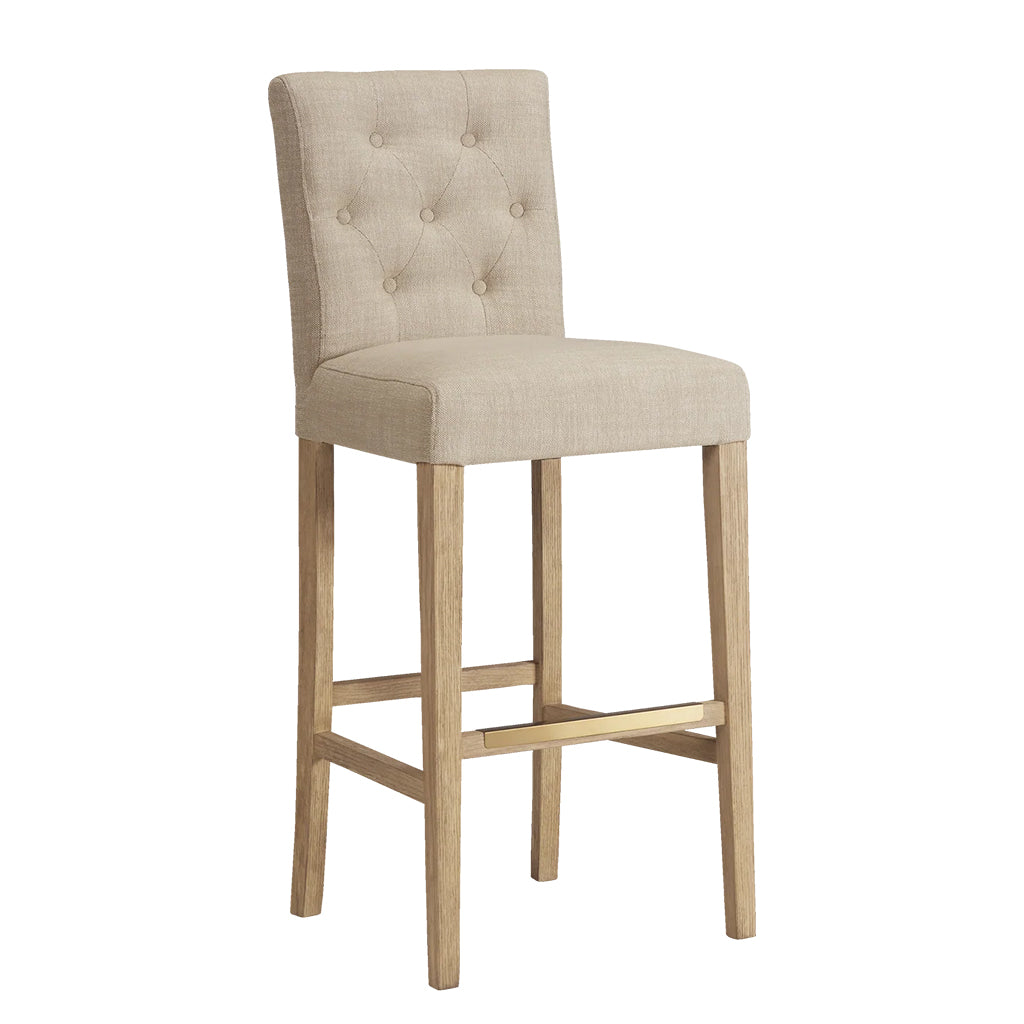 American Heritage Port Royal Bar Stool in White Oak - Home Bars USA
