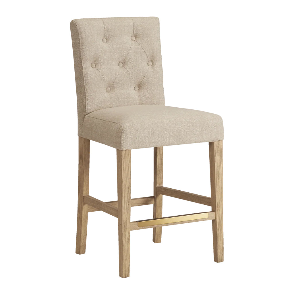 American Heritage Port Royal Counter Stool in White Oak - Home Bars USA