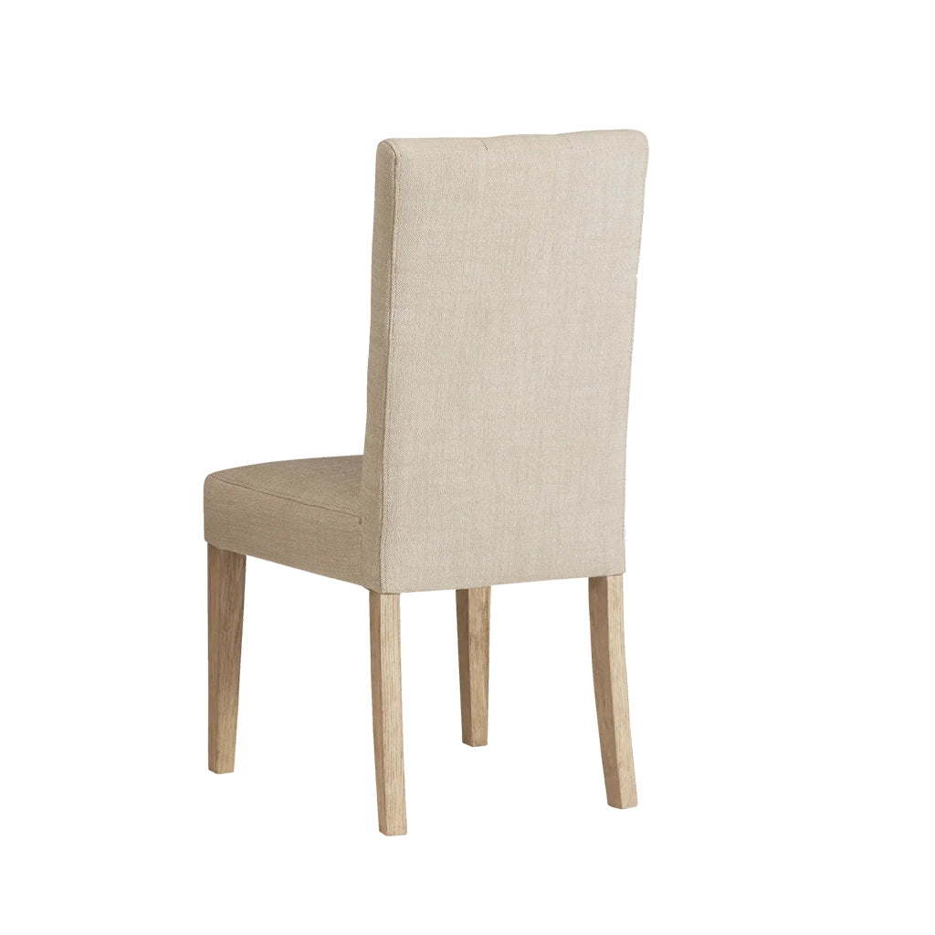 American Heritage Port Royal Dining &amp; Game Chair in White Oak back - Home Bars USA