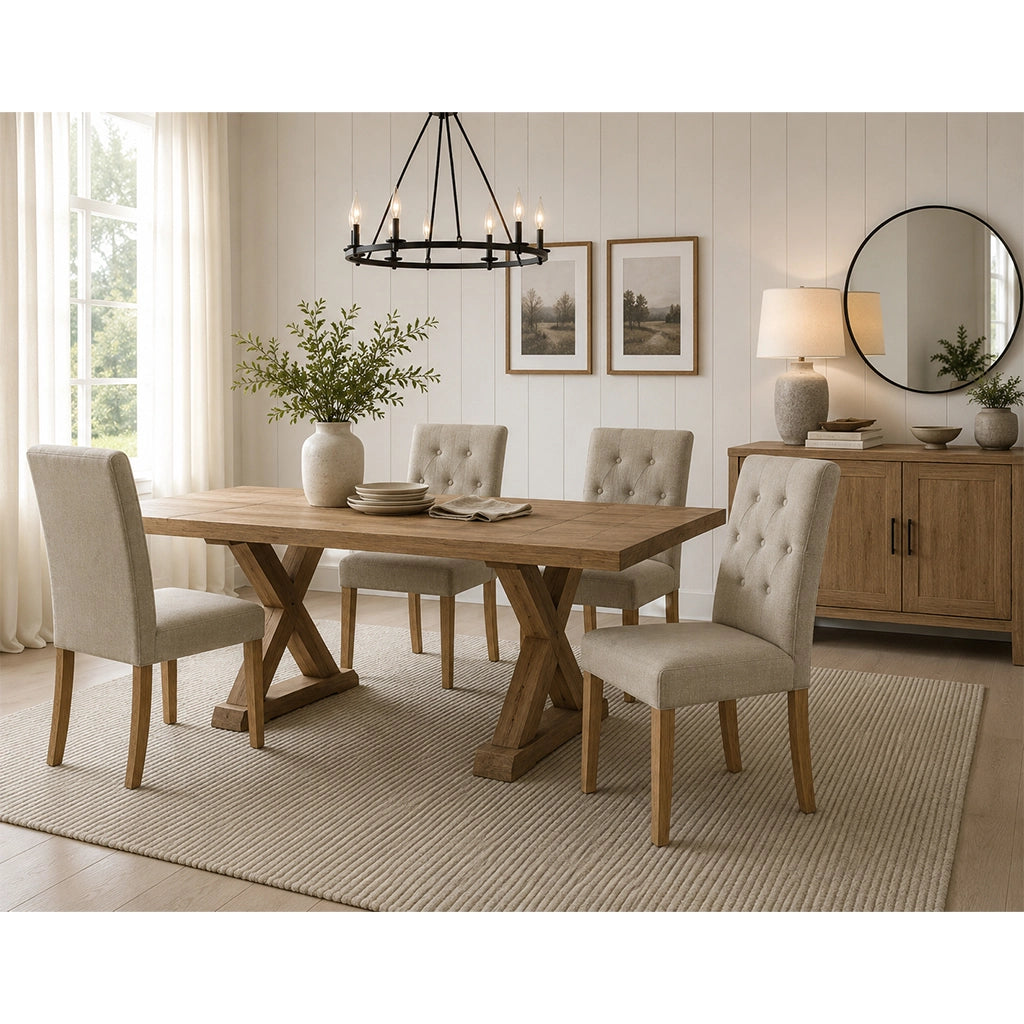 American Heritage Port Royal Dining &amp; Game Chair in White Oak in interior design - Home Bars USA