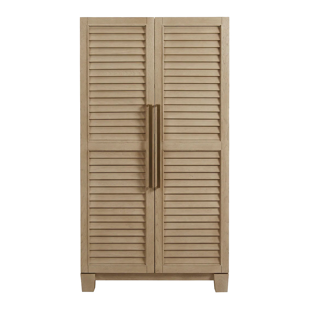 American Heritage Port Royal Wine &amp; Liquor Cabinet front - Home Bars USA