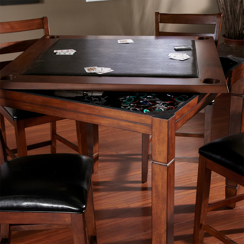 American Heritage Rosa Game Table - Home Bars USA