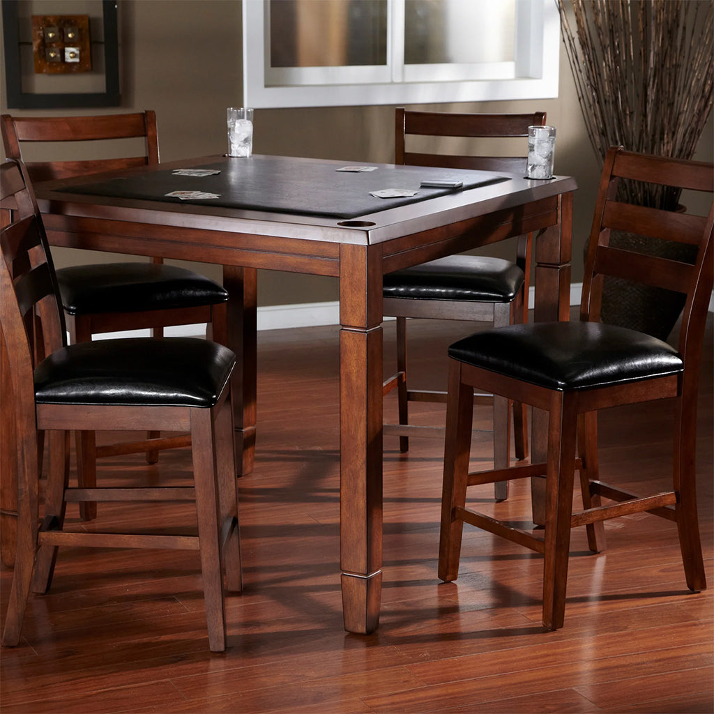 American Heritage Rosa Game Table set with game chairs - Home Bars USA