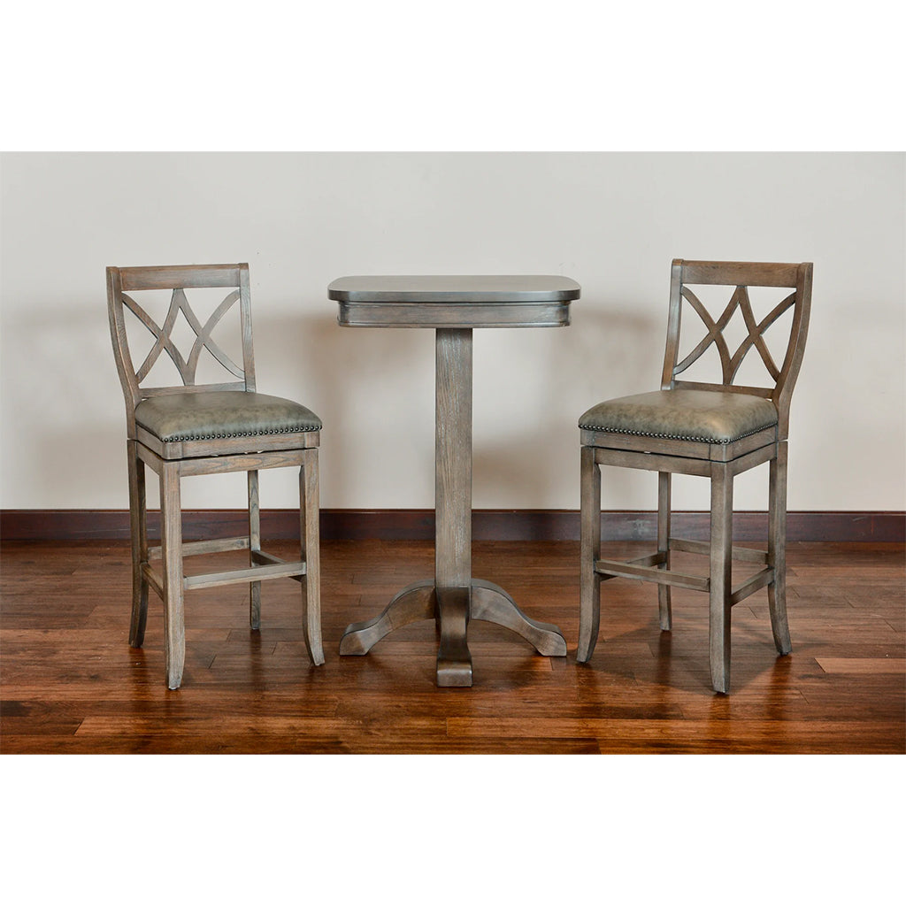 American Heritage Sarsetta Pub Table set with bar stools - Home Bars USA