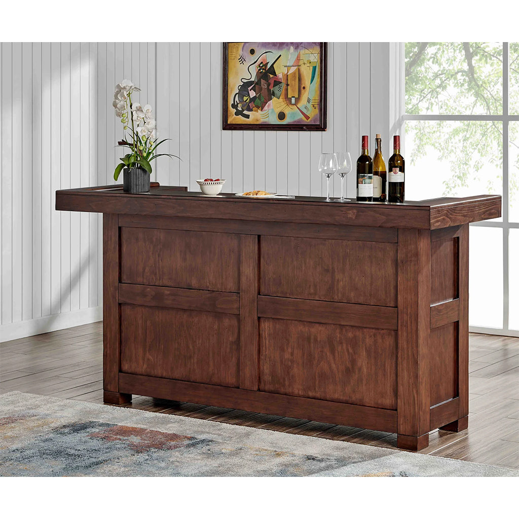 American Heritage Savannah Home Bar in Sable in interior design - Home Bars USA