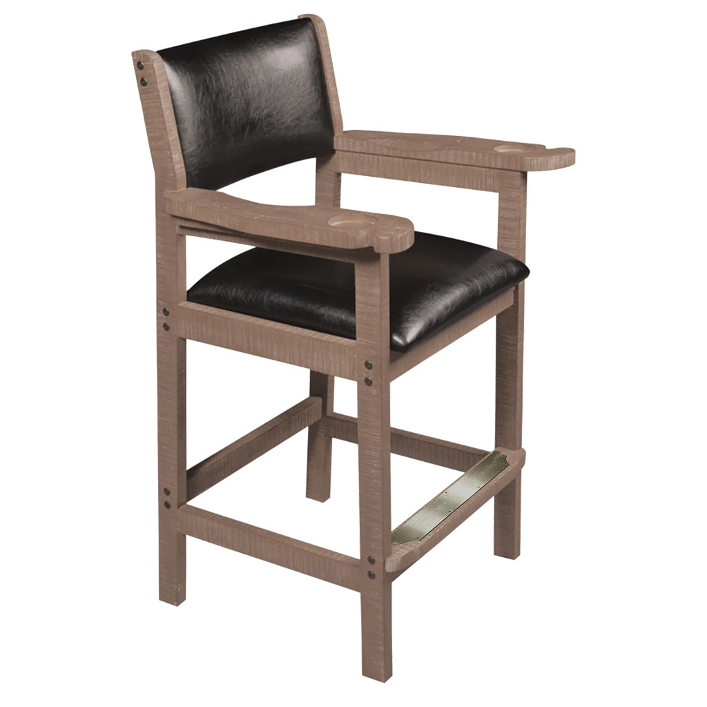 American Heritage Spectator Chair in Antique Grey - Home Bars USA