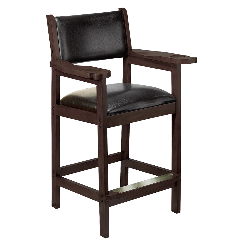 American Heritage Spectator Chair in Espresso - Home Bars USA