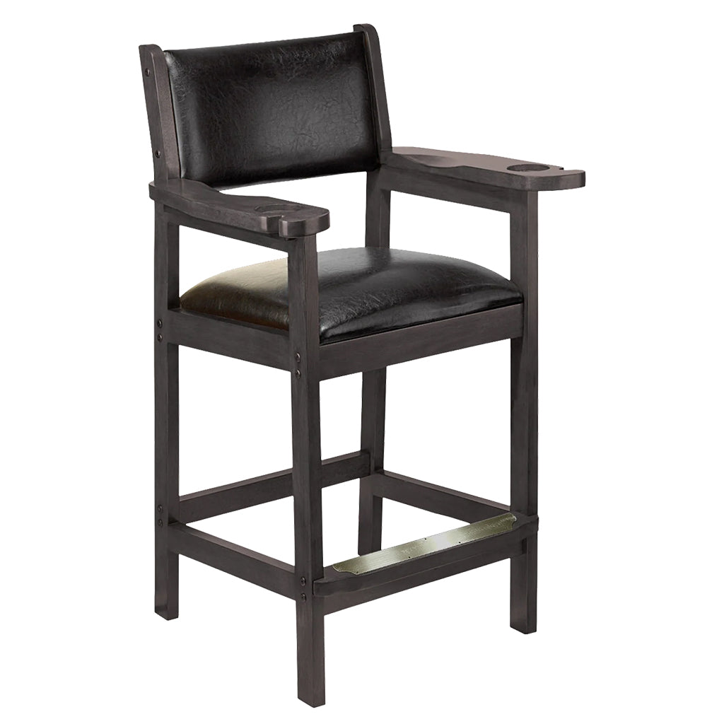 American Heritage Spectator Chair in Grey - Home Bars USA