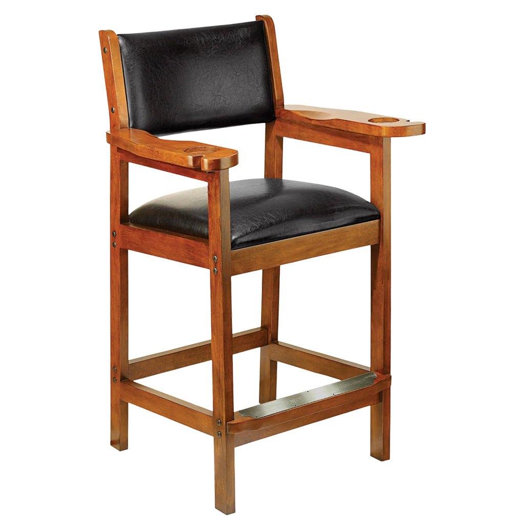 American Heritage Spectator Chair in Old World Mahogany - Home Bars USA