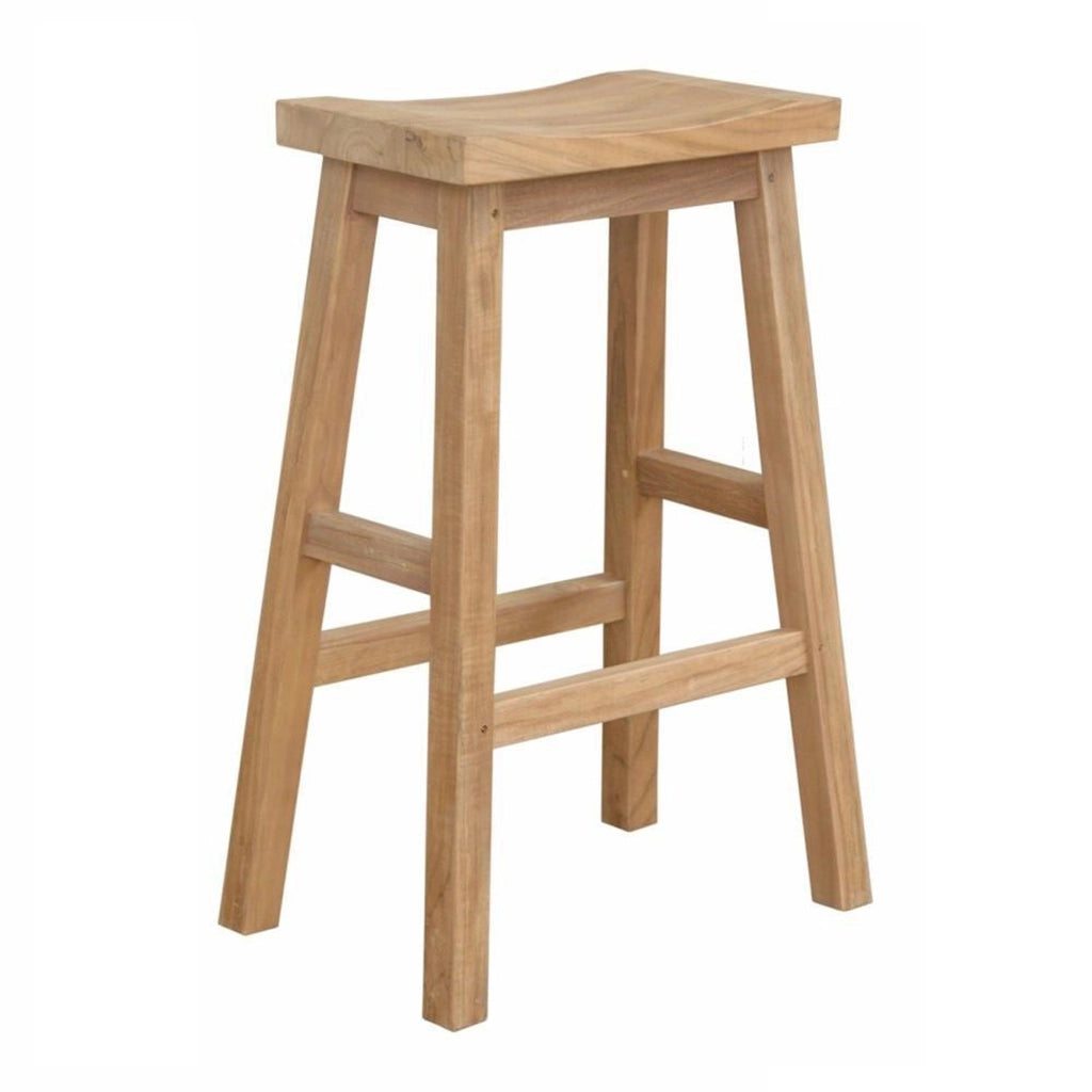Anderson Teak Alpine Rectangular Outdoor Counter Stool - Home Bars USA