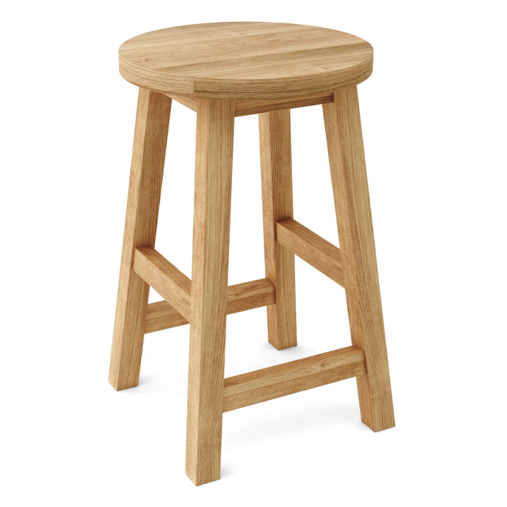 Anderson Teak Alpine Round Counter Stool - Home Bars USA