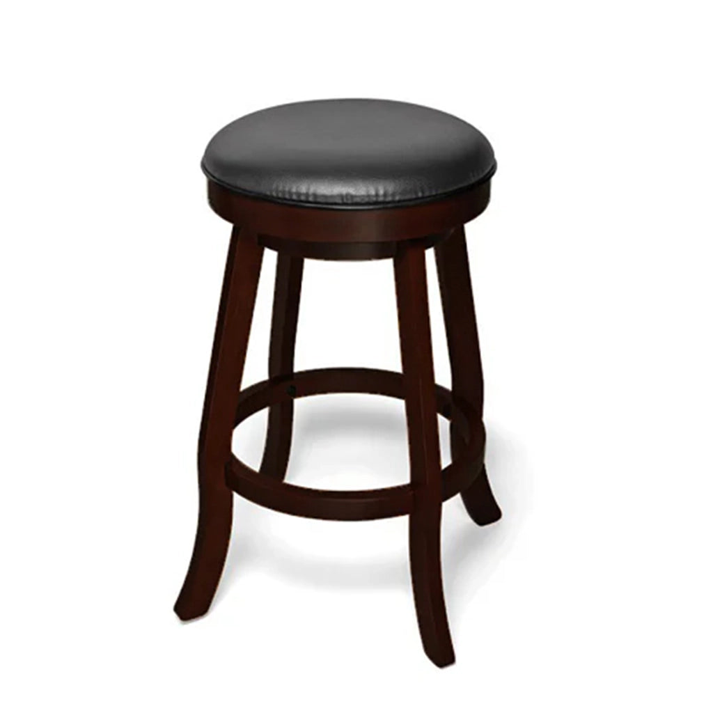 Brunswick Backless Pub Stools in Espresso - Home Bars USA