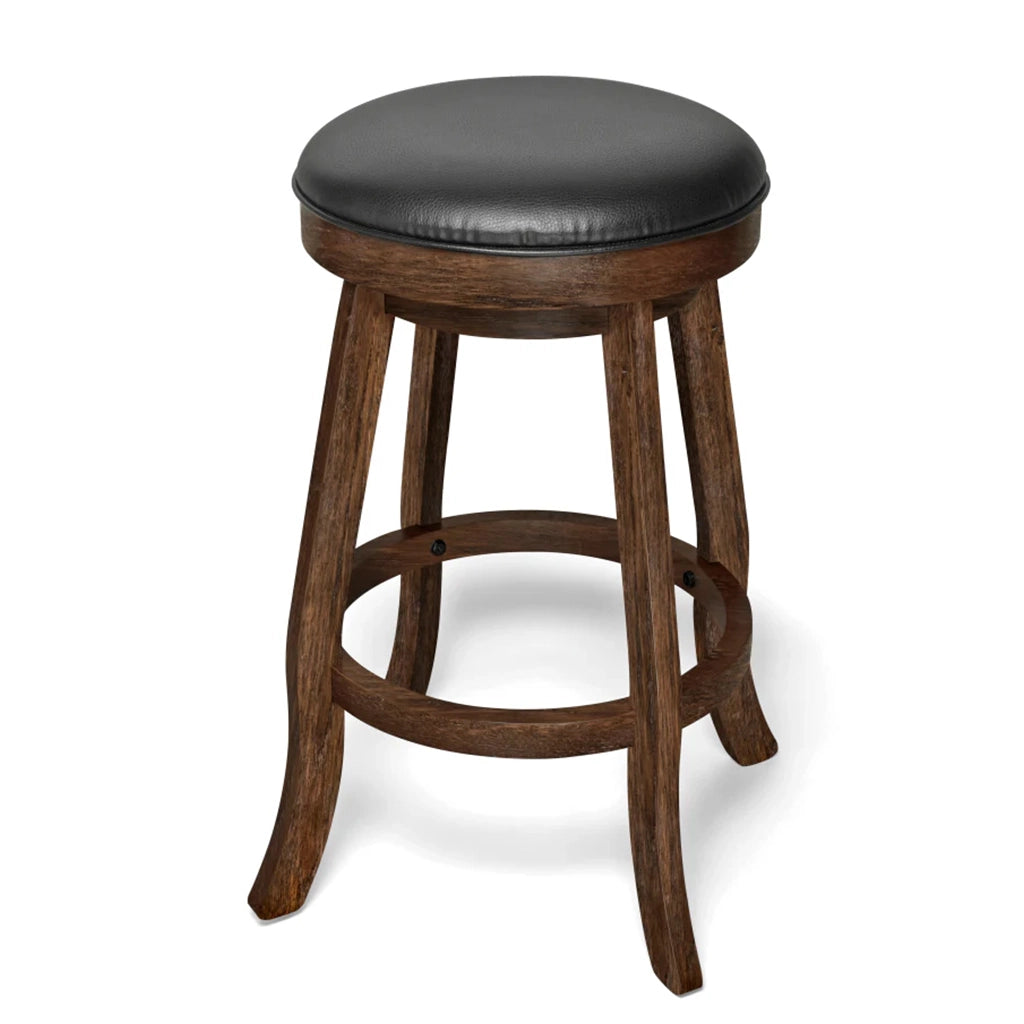 Brunswick Backless Pub Stools in Nutmeg - Home Bars USA