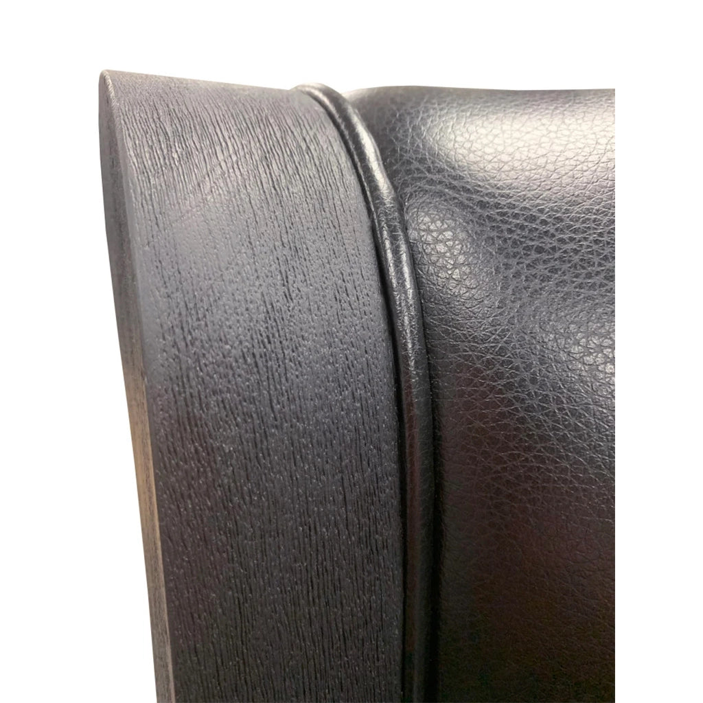 Brunswick Centennial Game Chair in Black Wire Brush backrest details - Home Bars USA