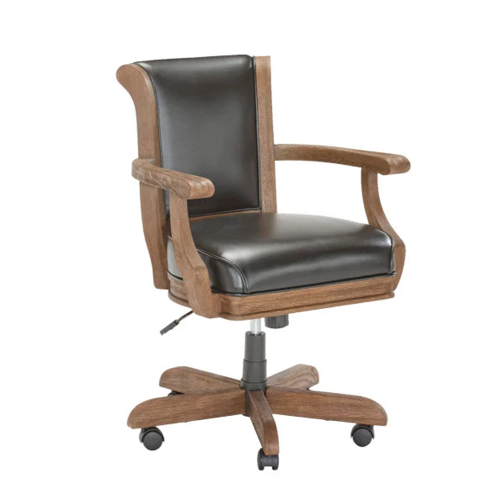 Brunswick Centennial Centennial Game Chair in Rustic Dark Brown - Home Bars USA