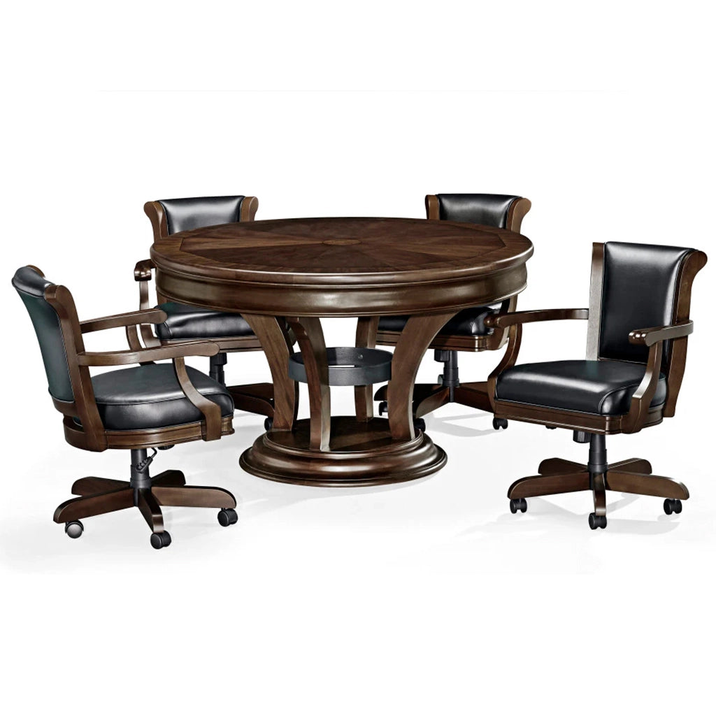 Brunswick Centennial Game Table & Chair Set in Espresso - Home Bars USA