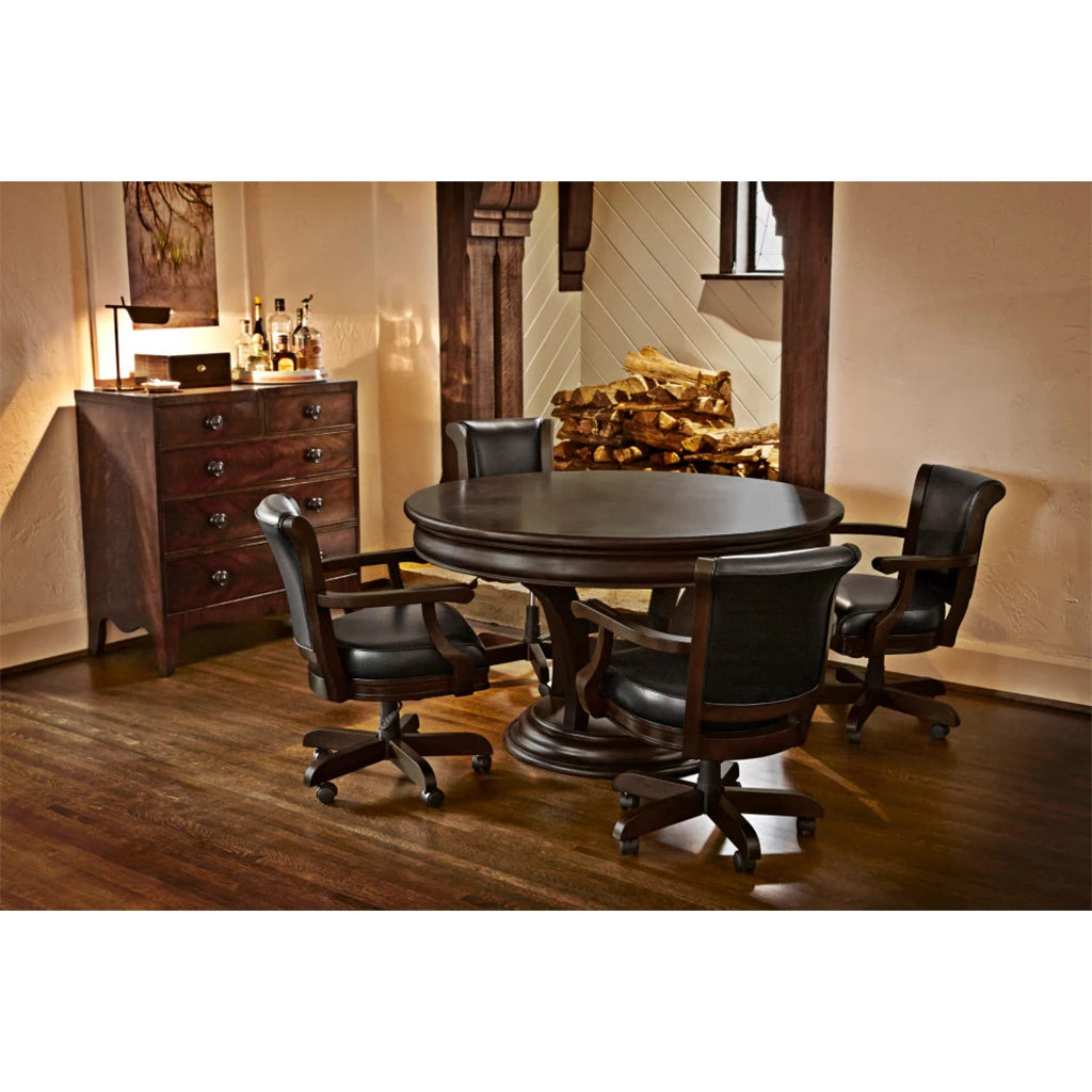 Brunswick Centennial Game Table in Espresso in interior design - Home Bars USA