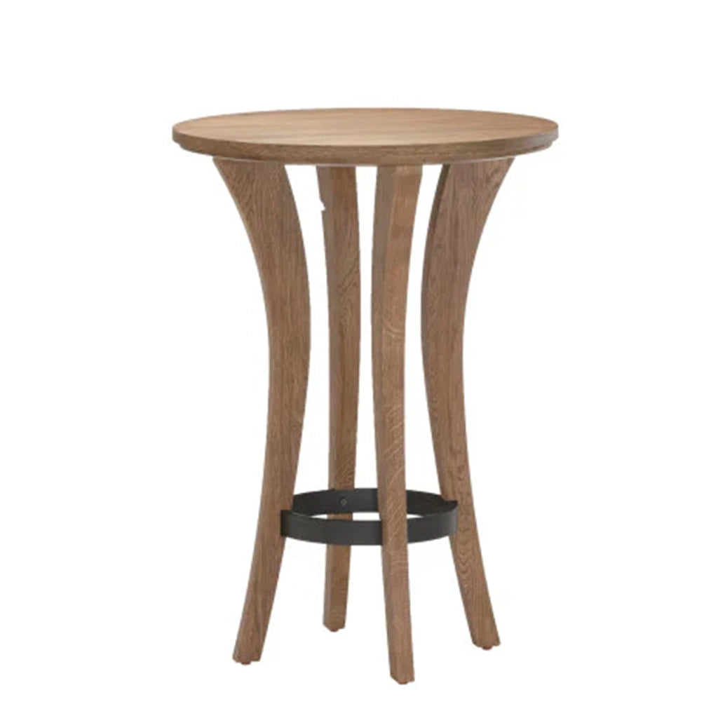 Brunswick Centennial Pub Table in Rustic Dark Brown - Home Bars USA