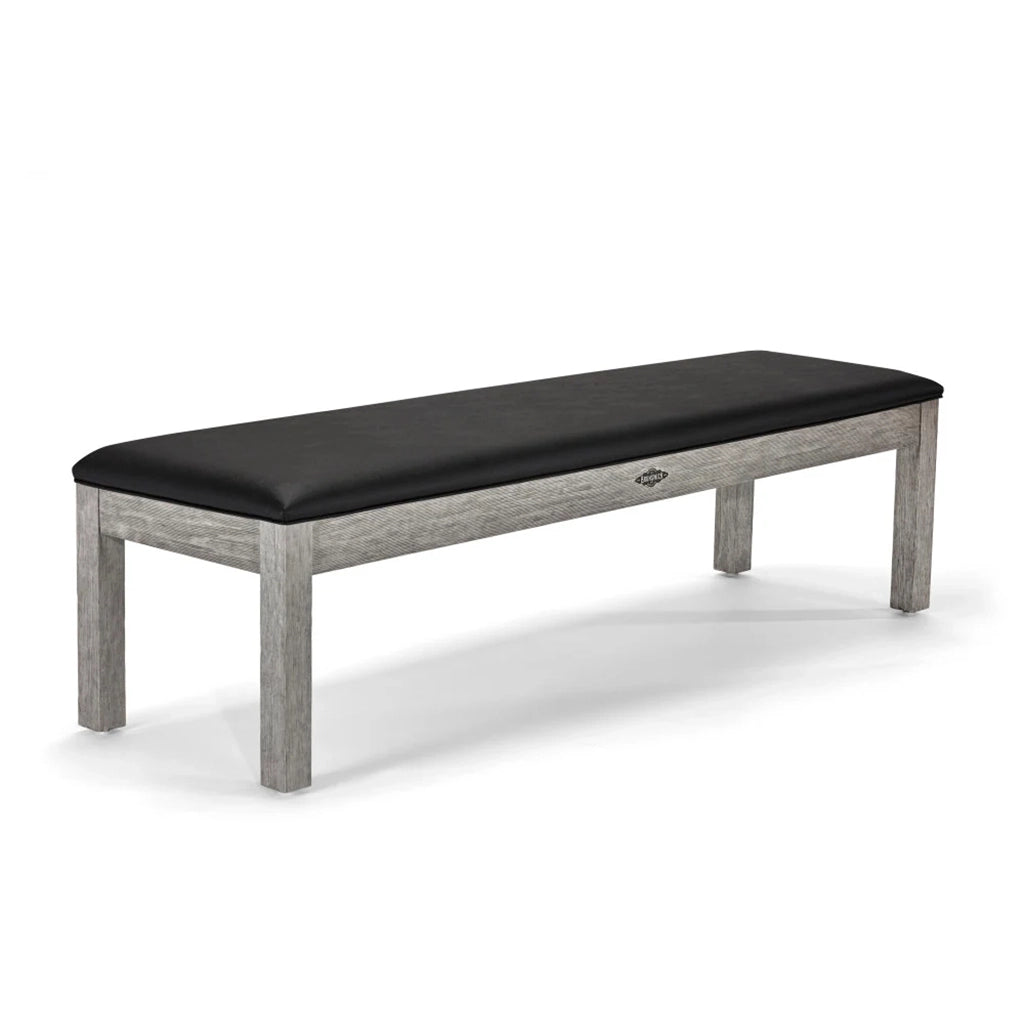 Brunswick Centennial Storage Bench in Rustic Grey - Home Bars USA