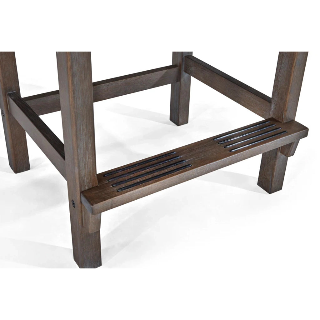 Brunswick Traditional Player's Chair in Nutmeg footrest - Home Bars USA