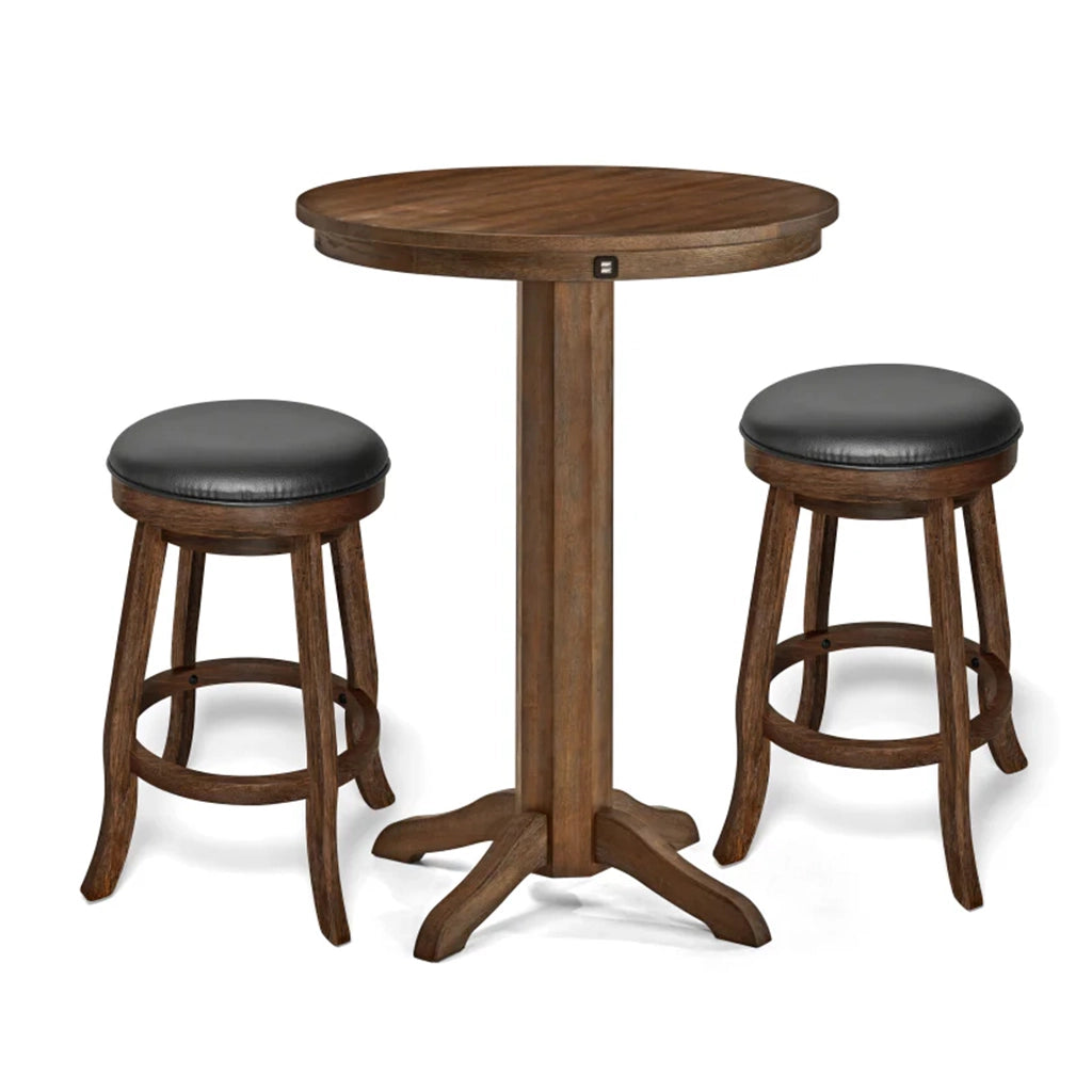 Brunswick Traditional Pub Table Set in Nutmeg
